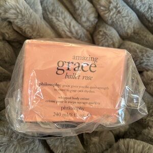 Philosophy Amazing Grace Ballet Rose Whipped Body Crème NIB 8oz